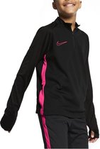 Nike Dry Academy Drill Top  Sportshirt - Maat 128  - Unisex - zwart,roze