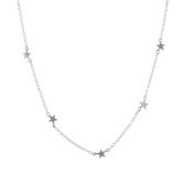 Jewelryz Ster Ketting| 925 zilver