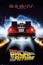 Back to the Future poster - Film - Delorean - Michael J. Fox - deel 3 - 61 x 91.5 cm
