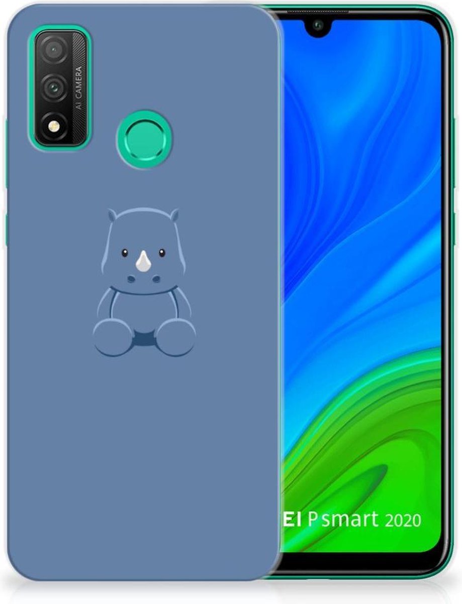 Huawei P Smart 2020 Telefoonhoesje met Naam Baby Rhino