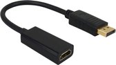 UHD 4K DisplayPort Male naar HDMI Female Port kabeladapter, lengte: 20cm