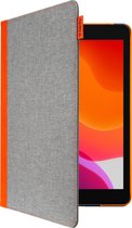 Gecko Covers Hoes voor Apple iPad 10.2 (19/20/21) - Oranje/Grijs