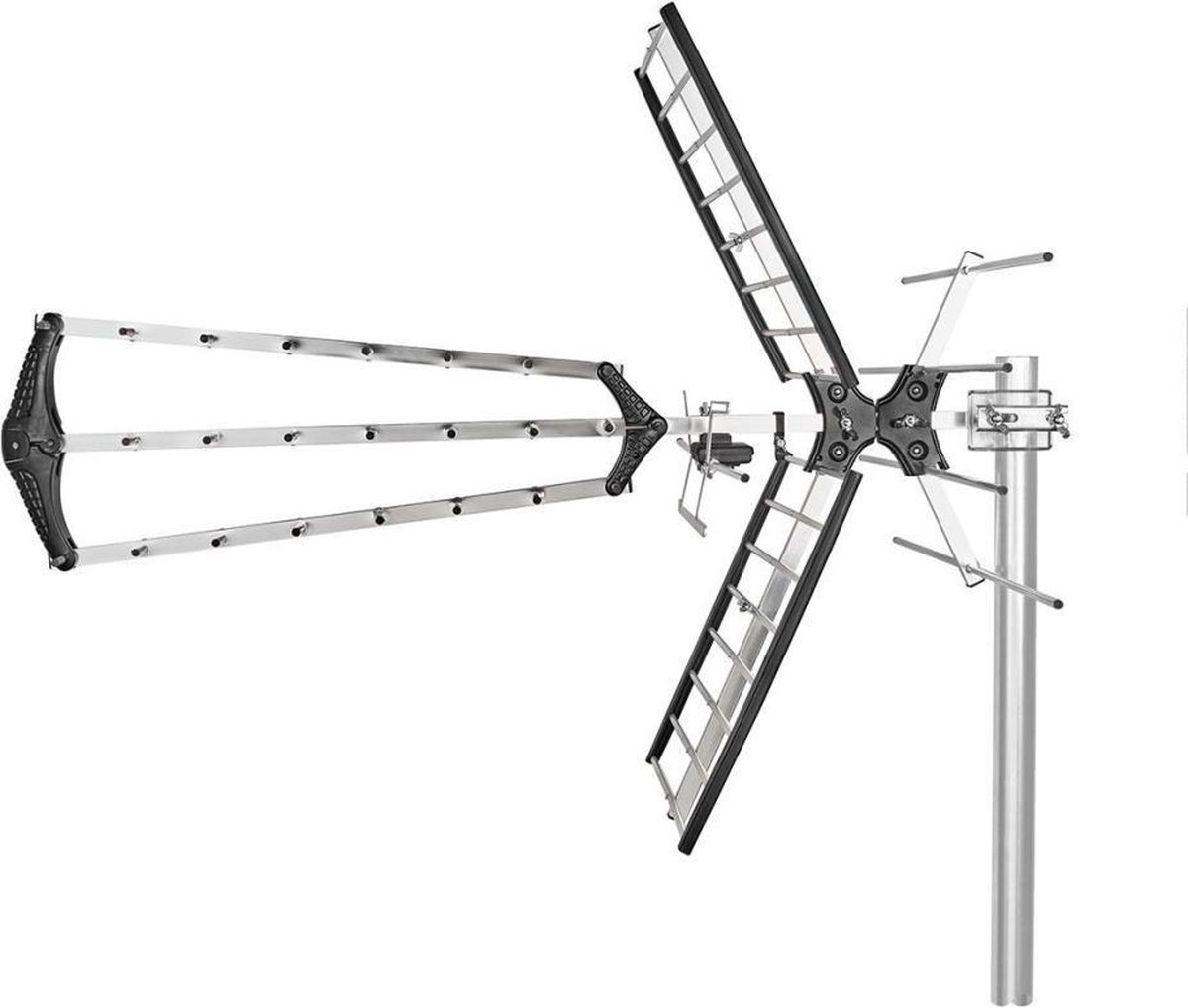 Nedis ANORUV10L8ME Outdoor Tv Antenna Max. 14 Db Gain Vhf: 170 - 230 Mhz Uhf: 470 - 790 Mhz