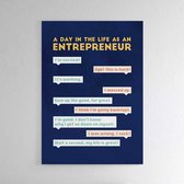 Entrepreneurs Chat - Walljar - Wanddecoratie - Poster