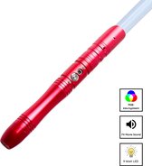 Basic Lightsaber - RGB 11 Kleuren en Geluid - Lightsaber - Lichtzwaard - Laser Zwaard - Aluminium Handvat - 115 CM - Rood