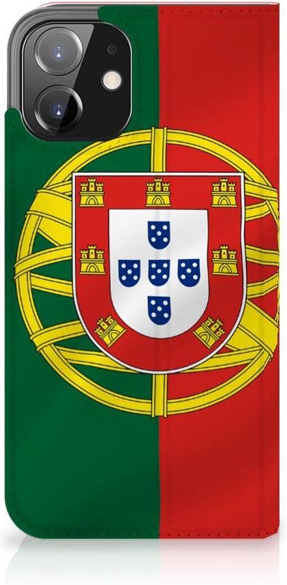 Coque GSM iPhone 12 | Bookcase iPhone 12 Pro Drapeau Portugais