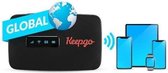 Keepgo mifi router + 4G LTE wereld simkaart (inclusief 1GB - 365 dagen geldig)