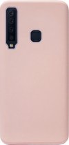 ADEL Premium Siliconen Back Cover Softcase Hoesje Geschikt Voor Samsung Galaxy A9 (2018) - Roze