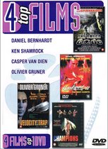 4 Top Films op 1 DVD Bloodsport, Champions, The Omega Code, Velocity Trap