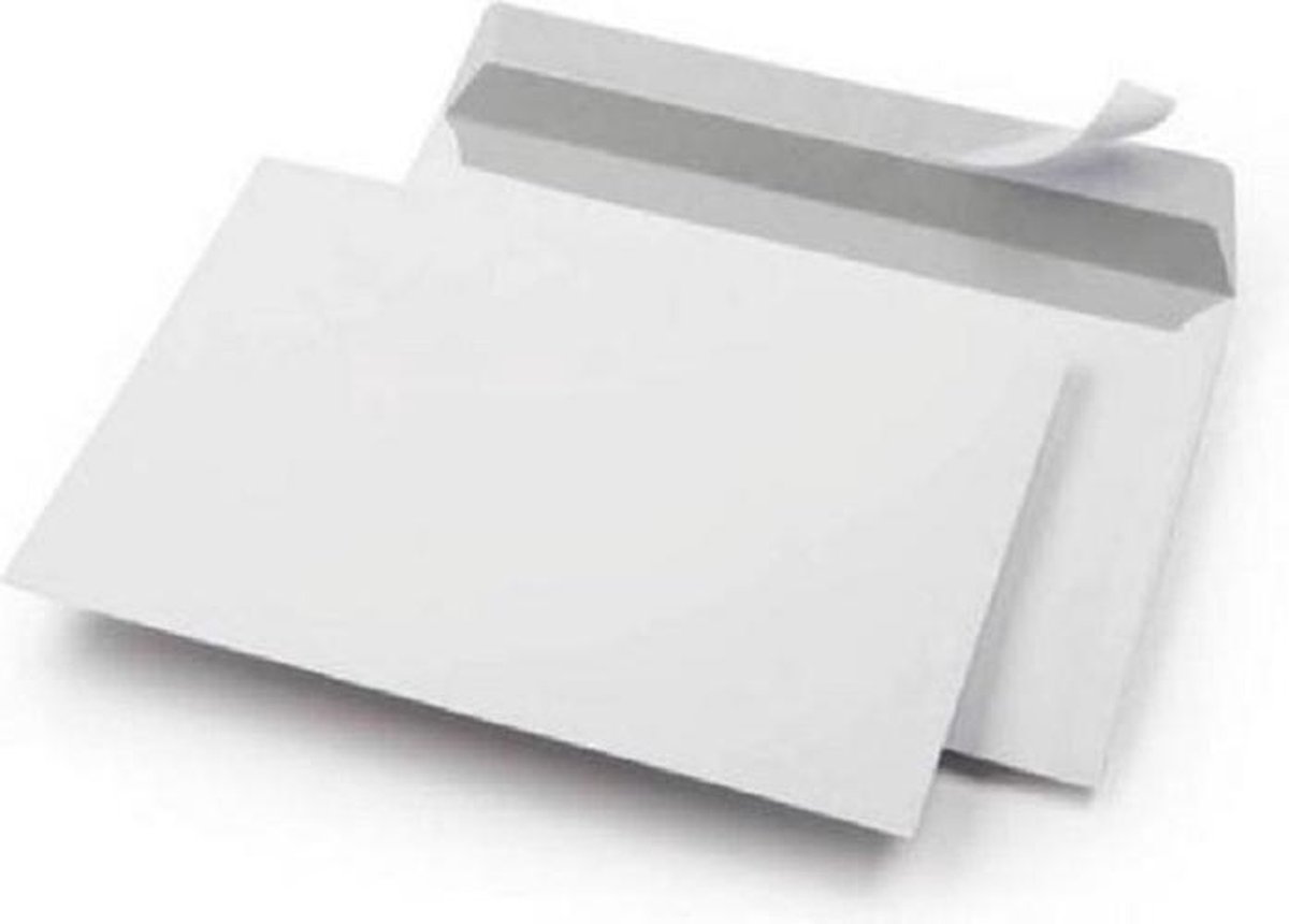 Netuno 25 Briefumschläge Transparent Weiß DIN C5 16,2 X 22,9 Cm 110g - View #7