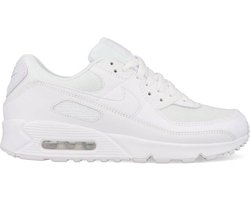 Nike Air Max 90 Heren Sneakers - White/White-White-Wolf Grey - Maat 46