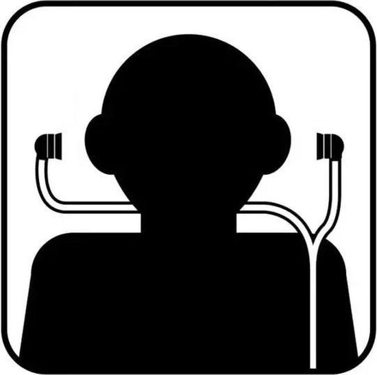 Samsung EH61 oordopjes bekabeld headset als nekkoord - Zwart