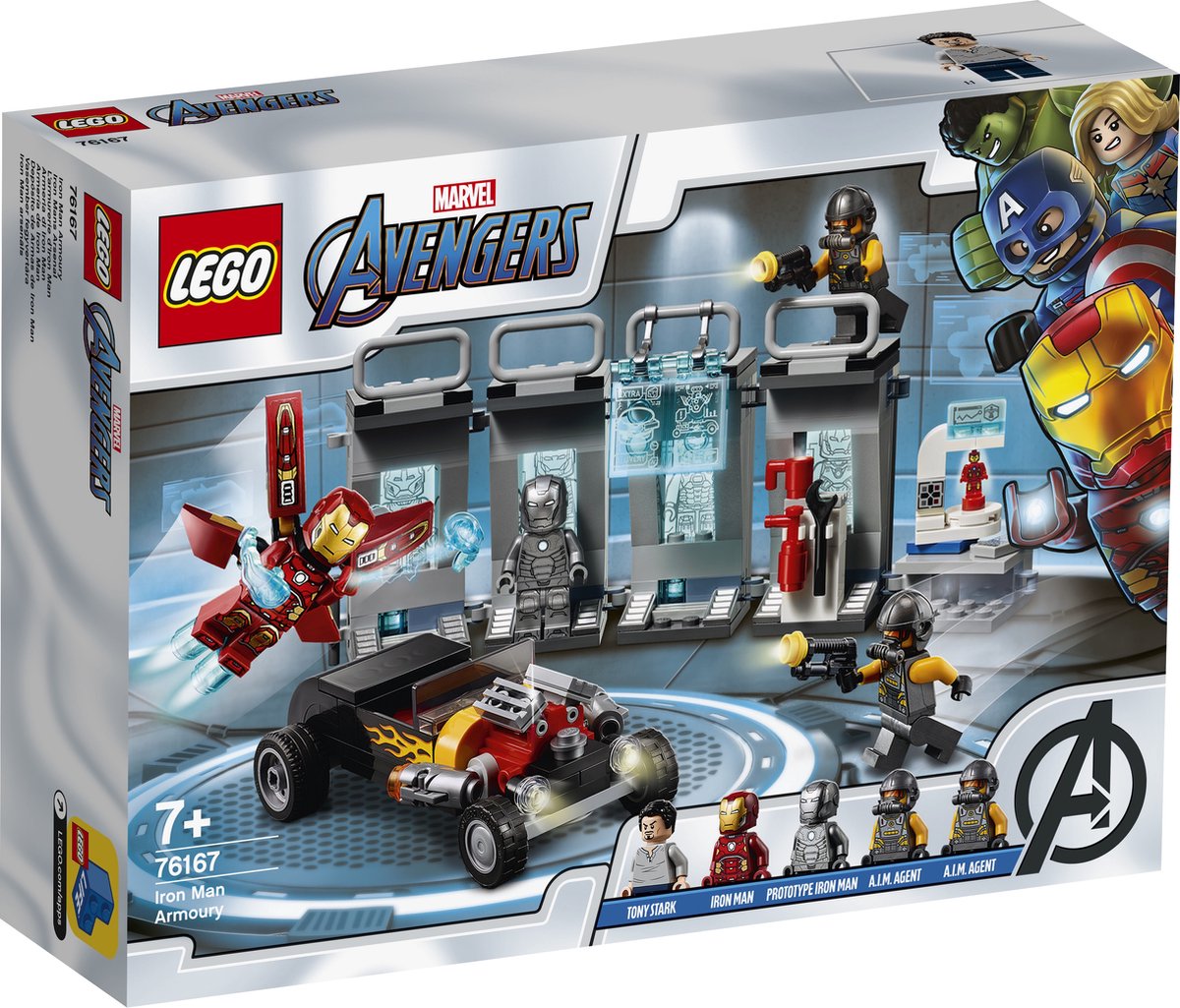 LEGO Marvel Avengers Iron Man Wapenkamer - 76167 - LEGO