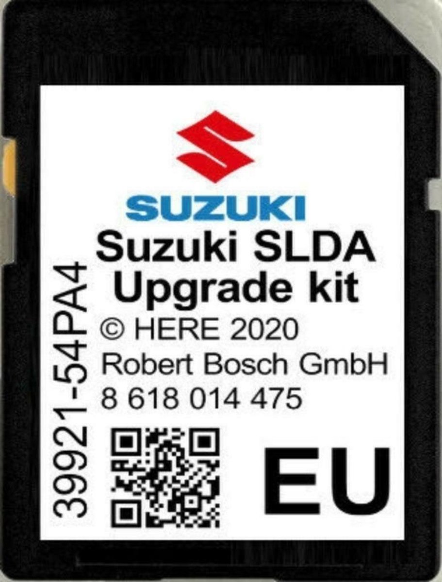 Here Kaartupdate 2023 SD Card SUZUKI Navigatie bol