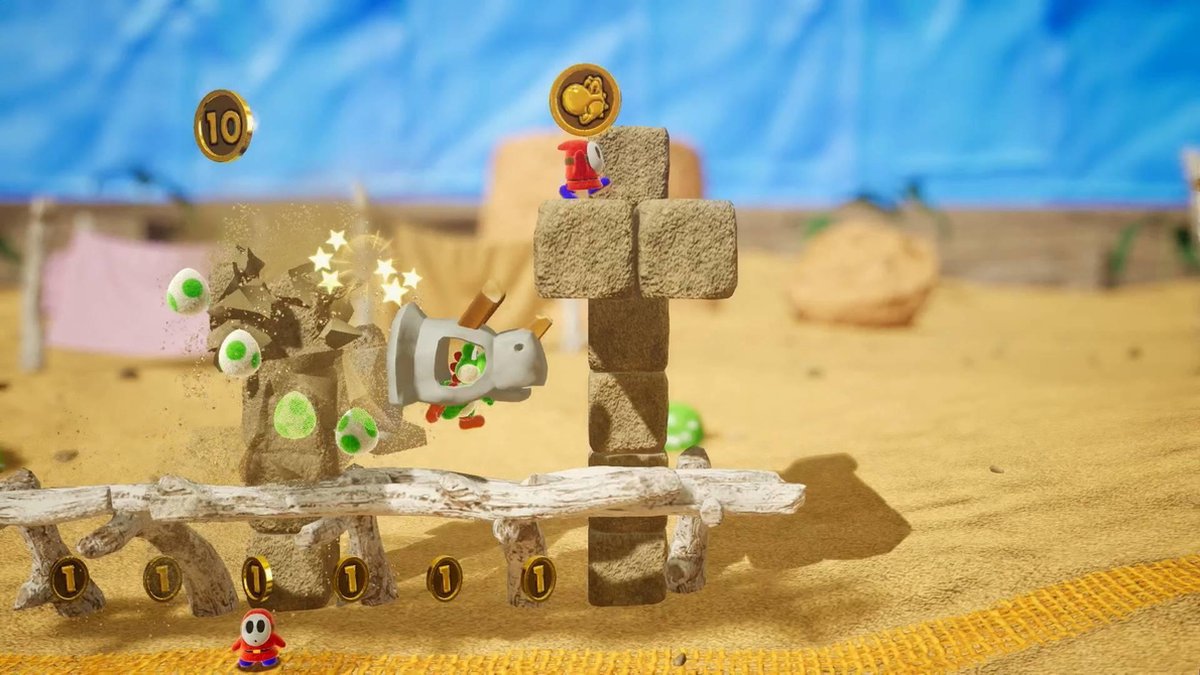 Yoshi's Crafted World - Nintendo Switch thumbnail 4