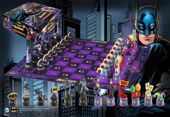 Afbeelding van het spel FANS Batman Chess Set (Batman Vs Joker)