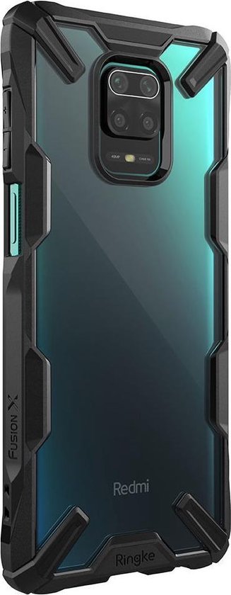 Custodia A Libro In PU Pelle Per Xiaomi Redmi Note 9S/9 Pro, Con Portafoglio E Supporto, Disegno Lupo E Meteora - 6