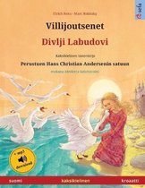 Sefa Kuvakirjoja Kahdella Kielellä- Villijoutsenet - Divlji Labudovi (suomi - kroaatti)