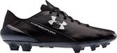 Under Armour - Speedform CRM LTHR FG - Voetbalschoenen - Maat 42.5 - Unisex - Zwart - Voetbalschoenen Heren