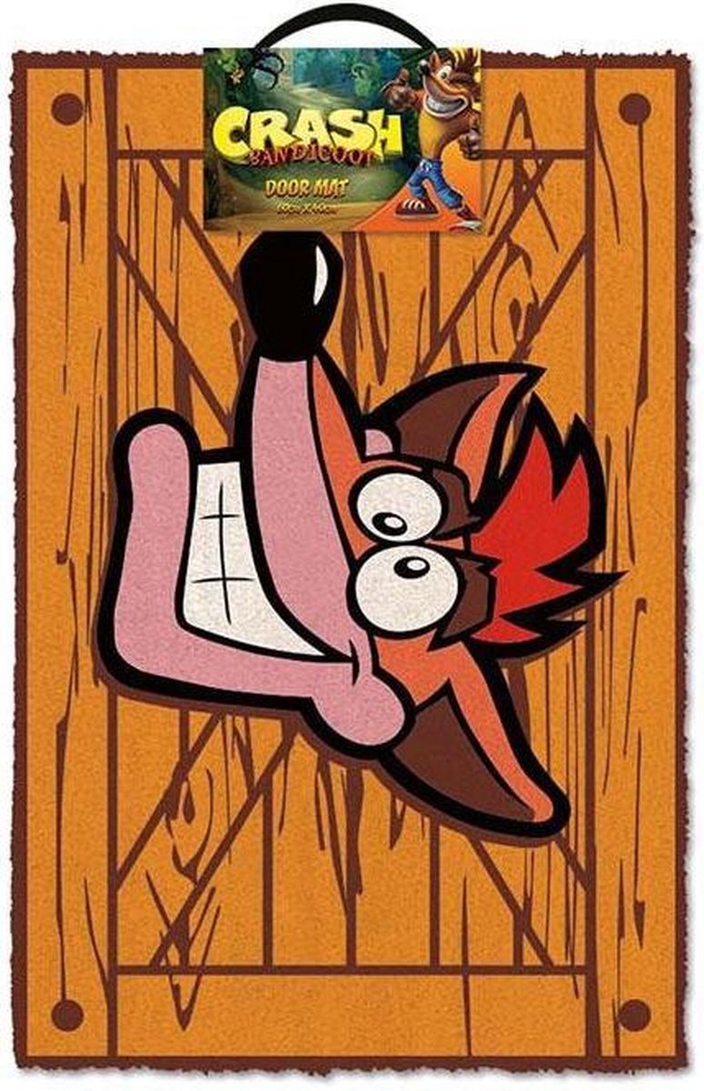 Crash Bandicoot Extra Life Crate Doormat