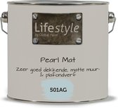 Lifestyle Pearl Mat - Extra reinigbare muurverf - 501AG - 2.5 liter