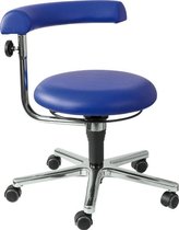 Onderwijzers stoel blauw 34-41 cm