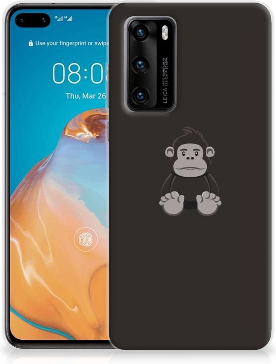 Huawei P40 Telefoonhoesje met Naam Gorilla