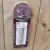 Thermometer Tuin Metaal Motorhead Shabby Vintage