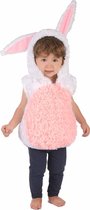 BOLO PARTY - Wit en roze konijn kostuum voor kinderen - 98/104 (3-4 jaar)