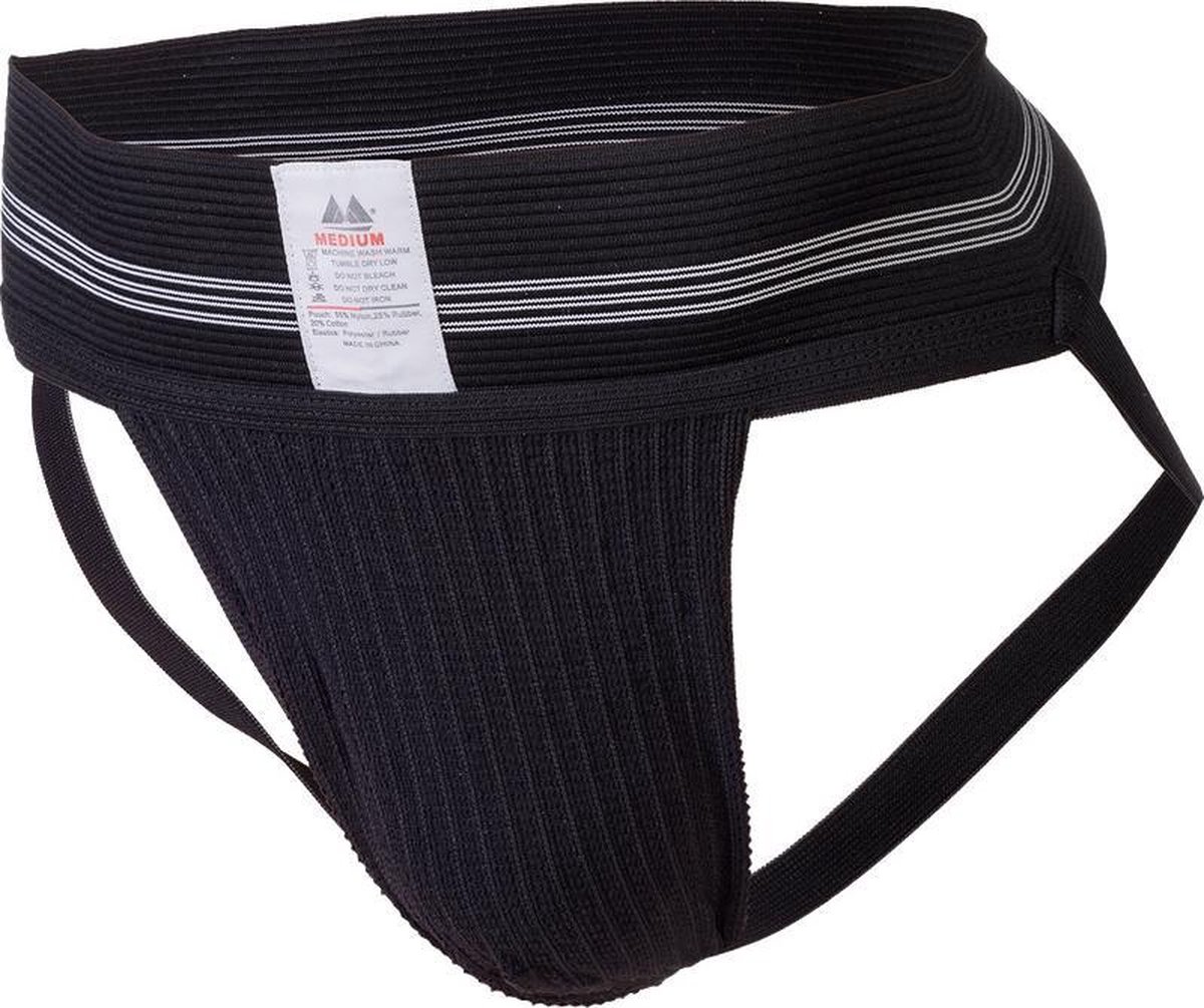 MM Sports The Original No. 10 Swimmer/Jogger Jockstrap 3 inch Black - MAAT XXL - Heren Ondergoed - Jockstrap voor Man - Mannen Jock op Prijzenvolger.com