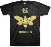BREAKING BAD - T-Shirt Methlamine Barrel Bee - Black (XL)
