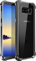 Samsung Galaxy Note 8 Backcover - Transparant Shockproof - Soft TPU