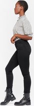 LOLALIZA Jeans met broekzak detail - Zwart - Maat 34