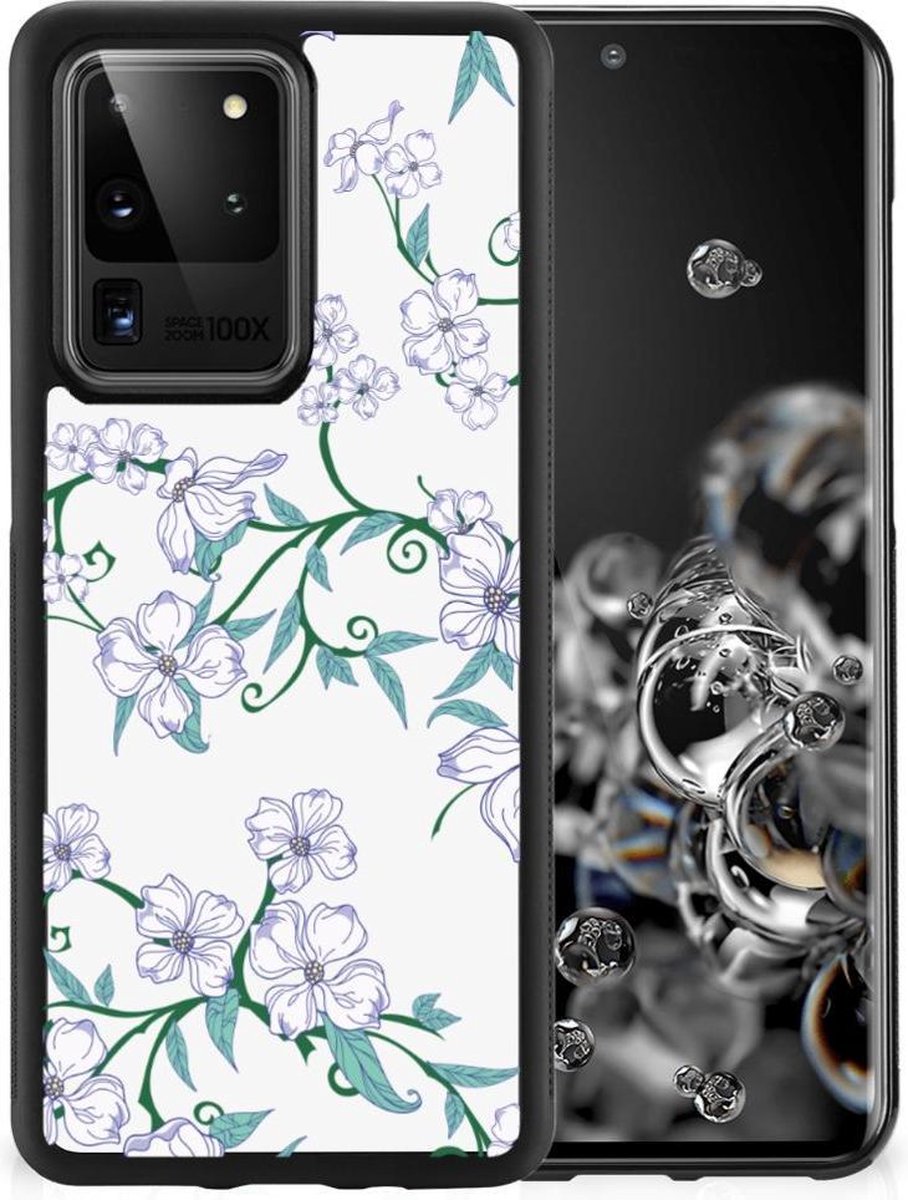 Samsung Galaxy S20 Ultra Uniek Skin Case Blossom White