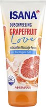 ISANA Douchescrub - Douchepeeling Grapefruit Love - met zachte massageparels - met een fruitige geur (200 ml)