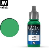 Vallejo 72089 Game Color - Green Ink - Acryl - 18ml Verf flesje