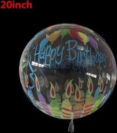 Bubble ballon happy birthday 16 inch