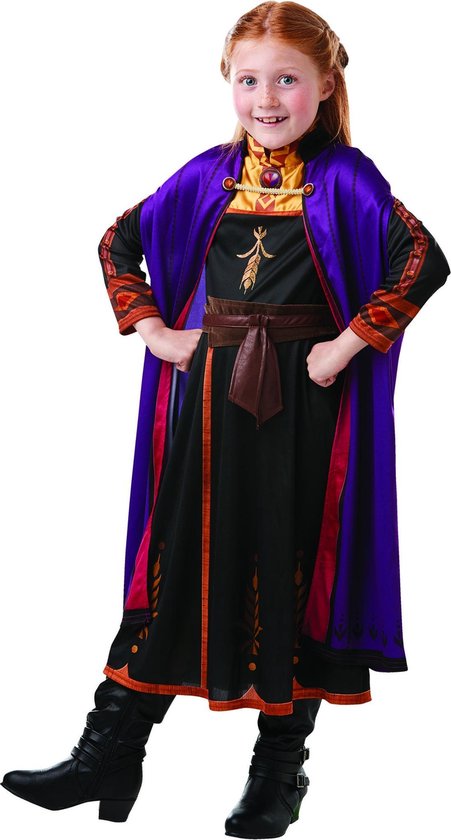 Klassiek Anna Frozen 2™ kostuum voor meisjes - Verkleedkleding - jaar