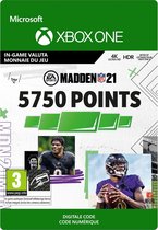 Madden NFL 21: 5.850 Madden Points - In-Game Valuta - Xbox One download - Niet beschikbaar in België