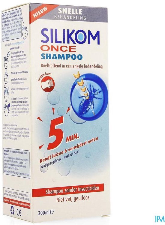 Silikom Once Shampoo 5 min + Kam