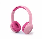 Muse M-215BTP - Draadloze bluetooth stereo hoofdtelefoon voor kinderen, roze
