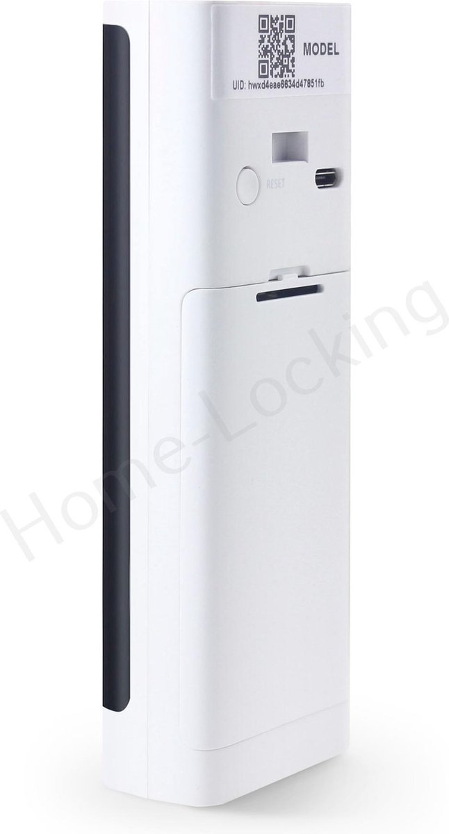 WIFI buiten videofoon 2.0MP met 2 oplaadbare batterijen en kan werken met spraakgestuurde apps. T-2090. van Merkloos — afbeelding 4