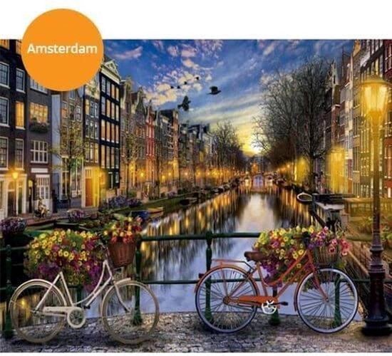 Do It Yourself Paintings Op Nummer Amsterdam - Grachten -... | bol.com