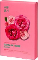 Holika Holika Pure Essence Mask Sheet – Damask Rose set van 5 stuks.
