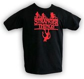 T-shirt 'Stranger Things Upside Down' Maat M (91030)