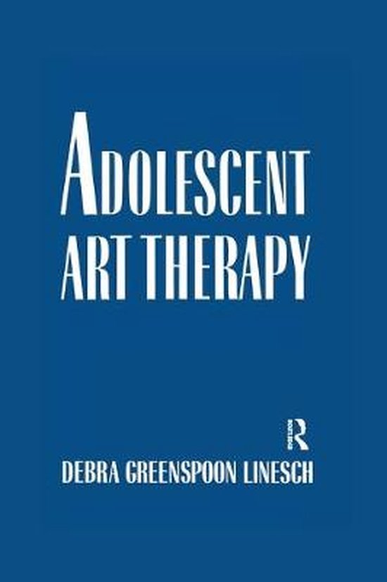 Adolescent Art Therapy - cover