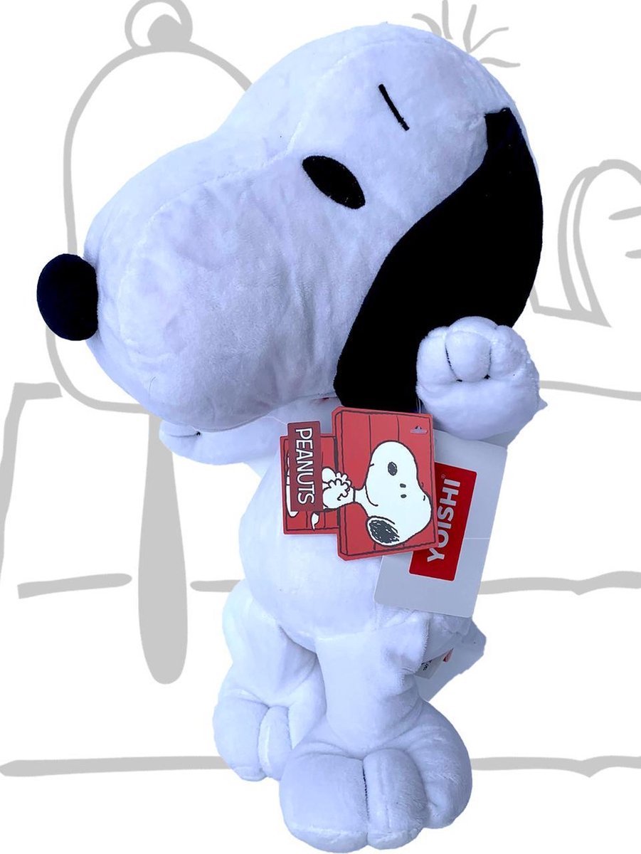 Snoopy pluche knuffel (40 cm) YOISHI® | bol.com