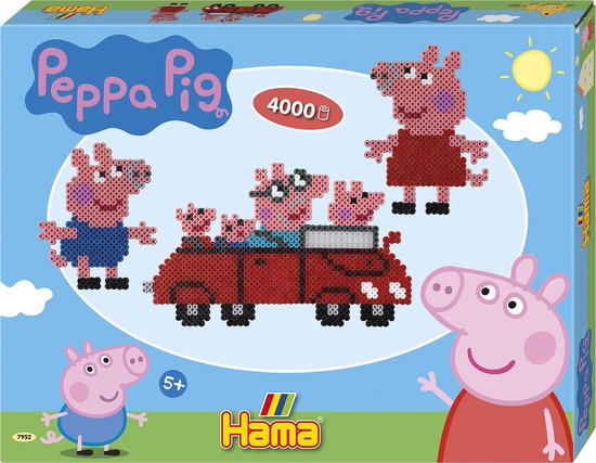 Hama Set Strijkkralen 4000 Kralen Peppa Pig - 7952
