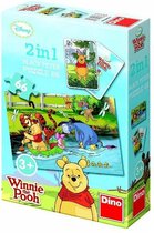 Winnie de pooh 2 in 1 puzzel 66 stukjes 3+