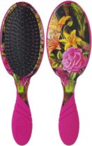 WetBrush PRO Anti Klit Borstel - Pink Florals - Haarverzorging & Hoofdhuidverzorging - Haarborstel Volwassenen & Kinderen - Roze - 1 stuk